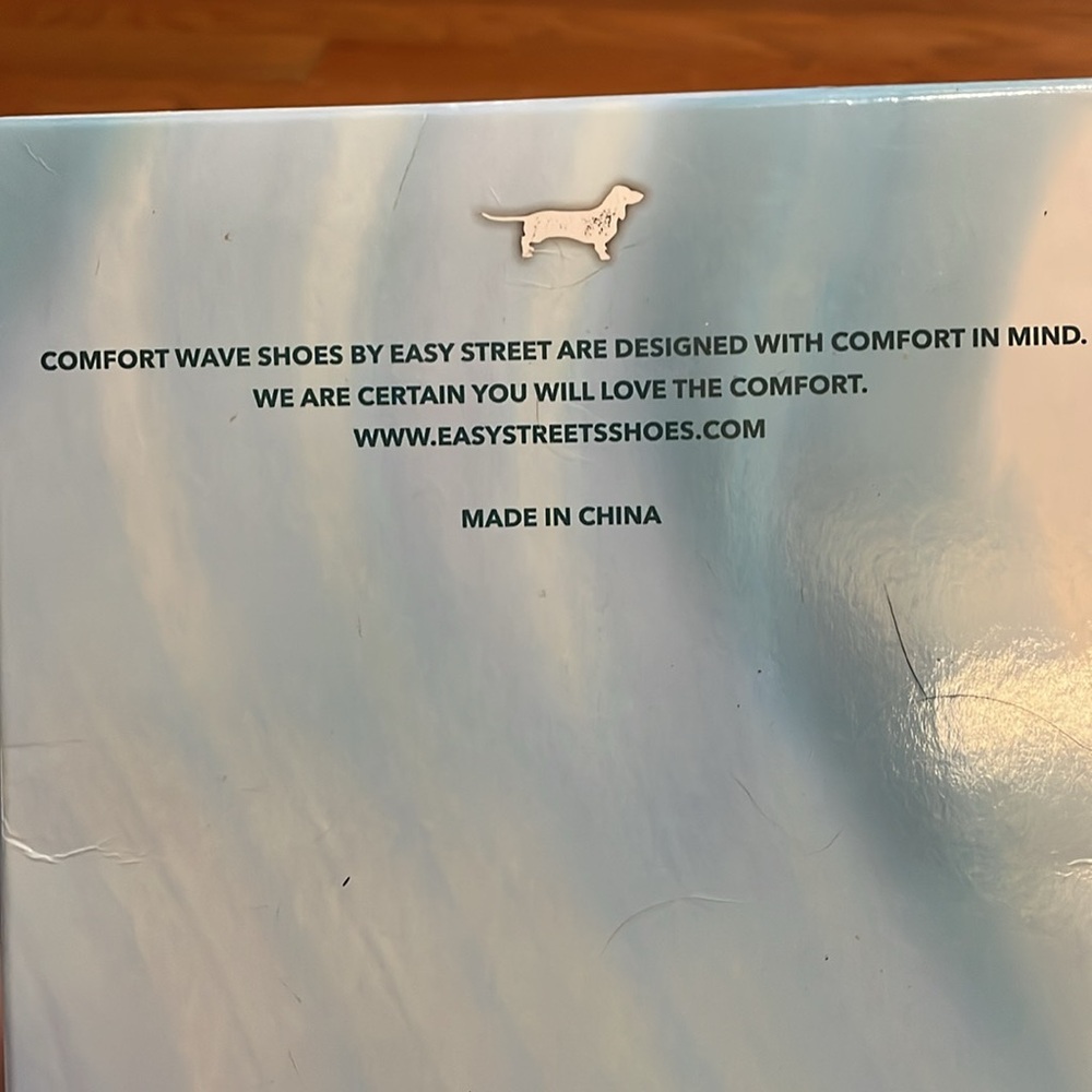 Comfort wave by easy street Women's Black Sandals 8W new in the box - Picture 6 of 6